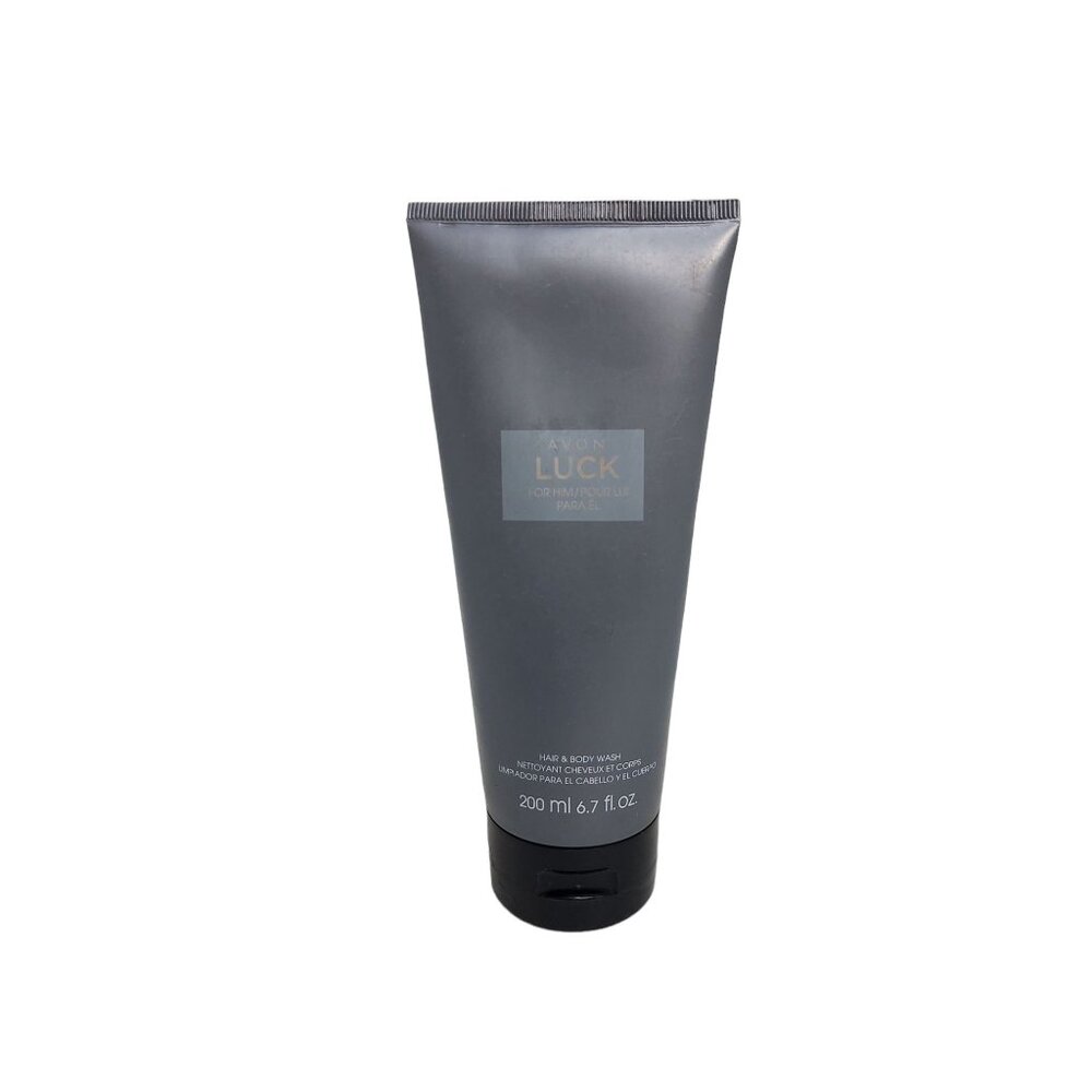 New avon Mens luck sealed hand and body wash 6.7 fl.oz.